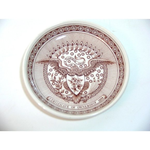 Alfred Meakin Fair Winds Coaster 4 1/4" Plates Staffordshire England, Set of Two - Picture 2 of 4